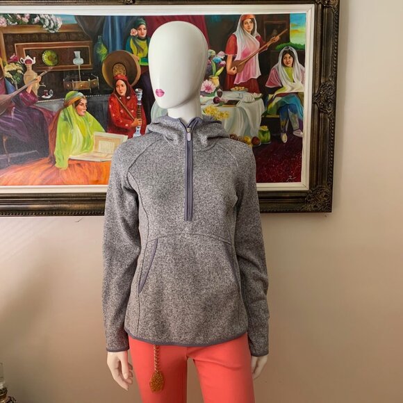 Lululemon Athletica Women’s Hoodie Half Front Zip Pullover Sweater Active wear - Picture 3 of 10